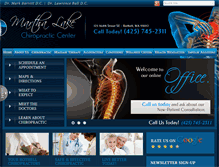 Tablet Screenshot of bothellchiropractors.com